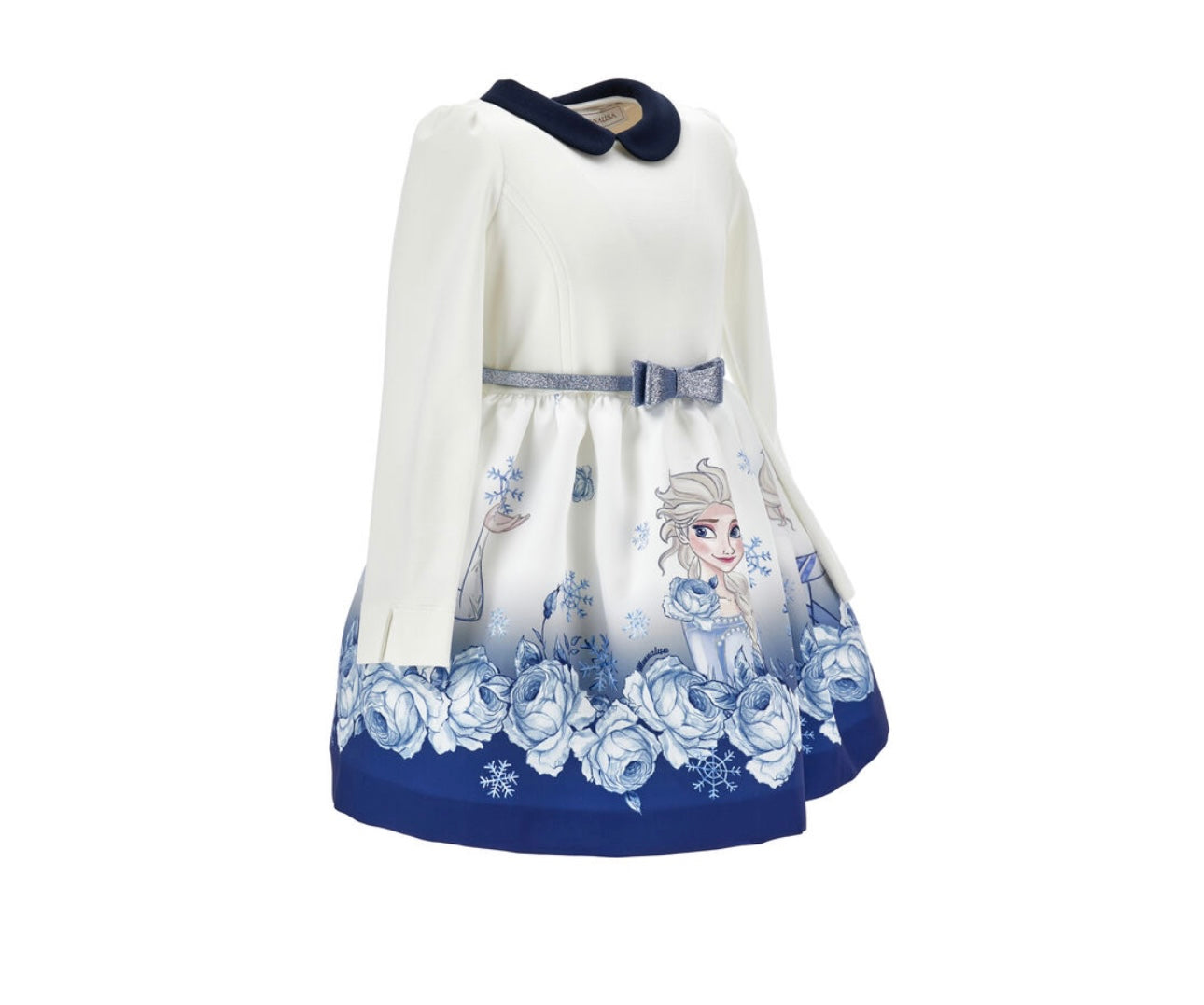 Monnalisa frozen belted dress