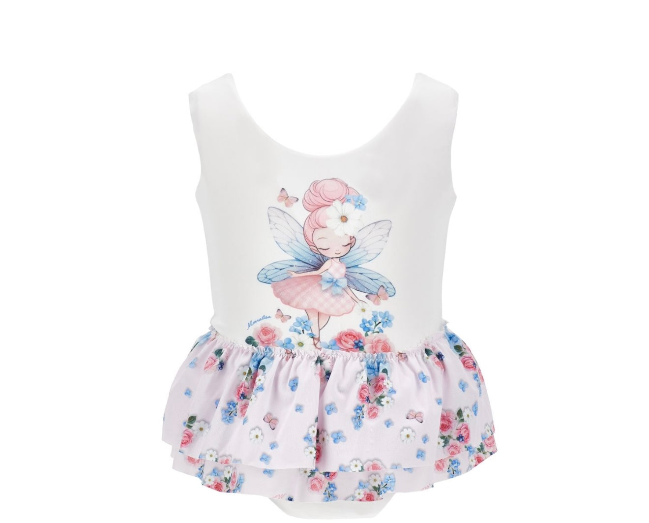 PRE ORDER - monnalisa floral fairy swimsuit