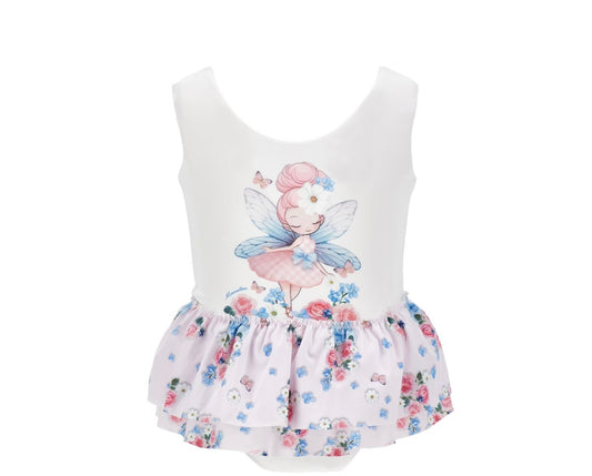 PRE ORDER - monnalisa floral fairy swimsuit