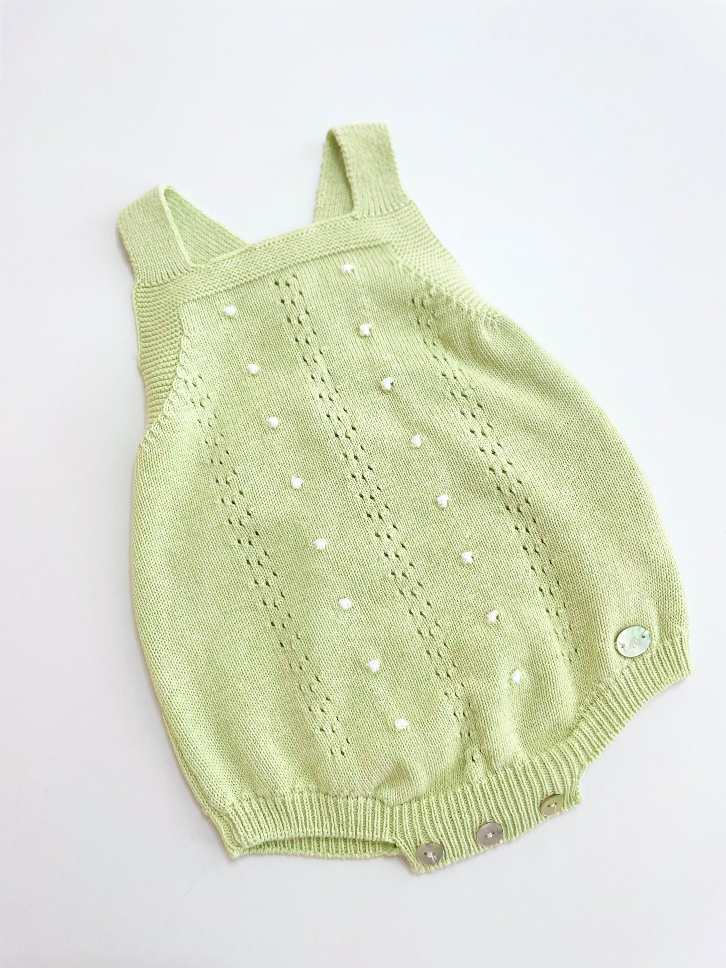Martin aranda green knit romper