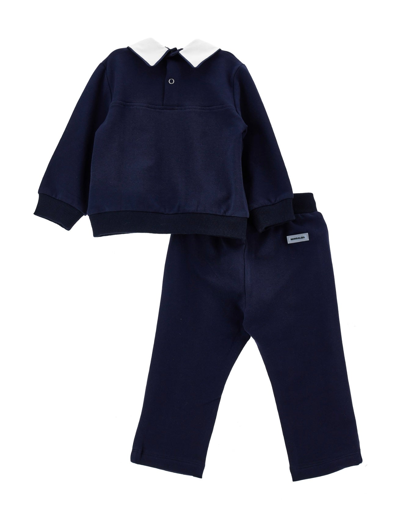 Monnalisa boys navy teddy bear tracksuit