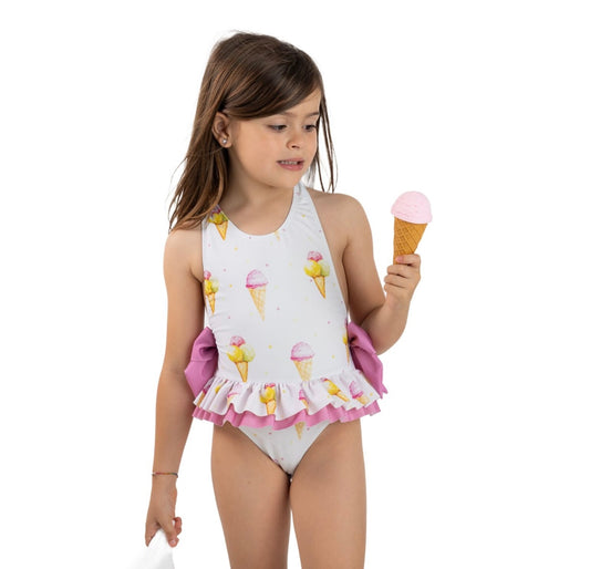 Meia Pata Acapulco ice cream swimsuit