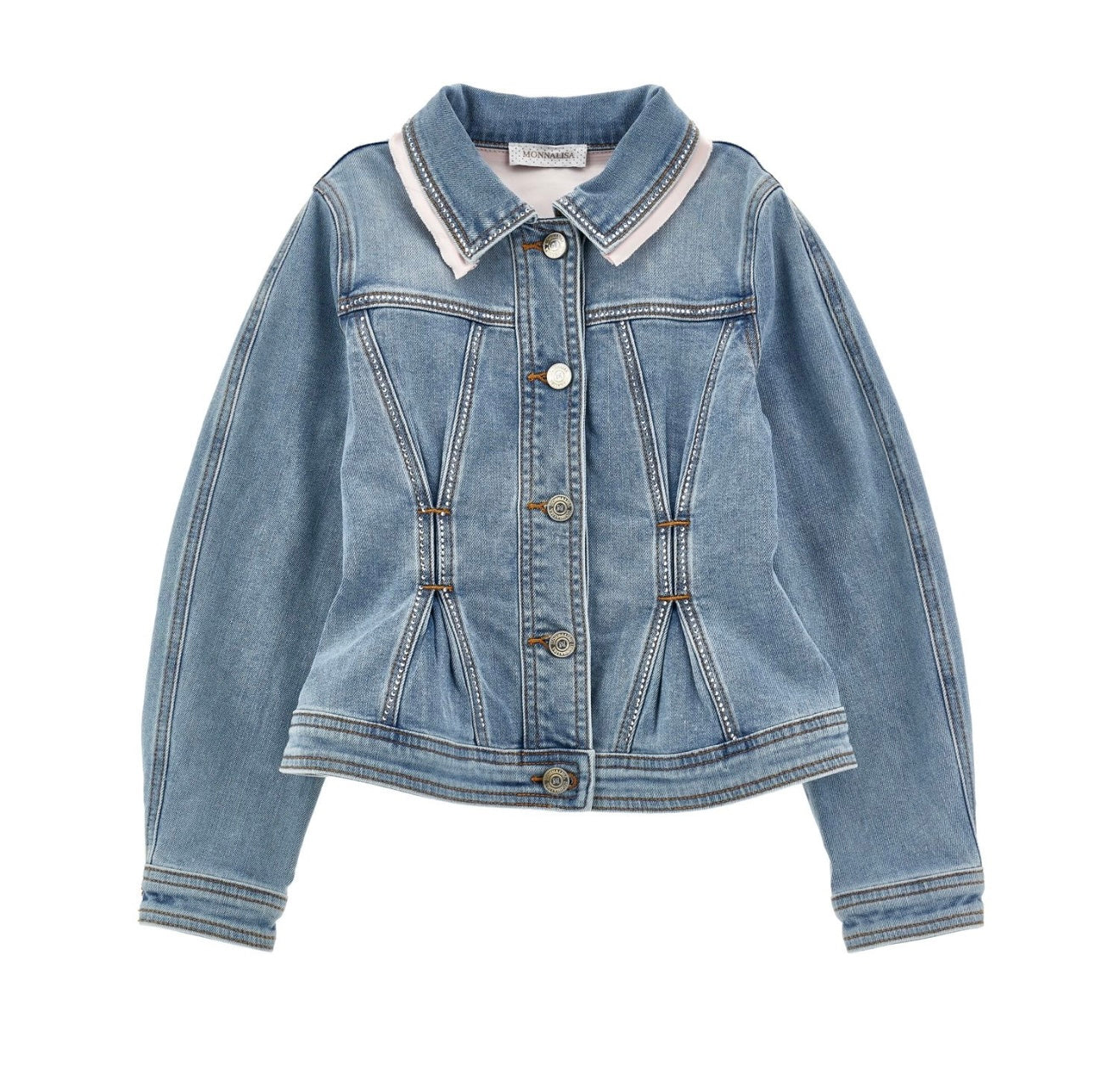 PRE ORDER - monnalisa diamanté denim jacket