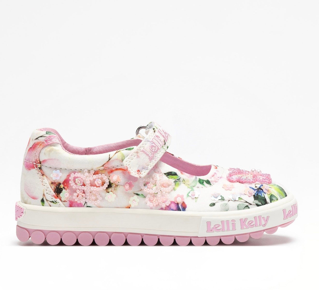 Lelli Kelly floral ‘Serena’ beaded Mary Jane
