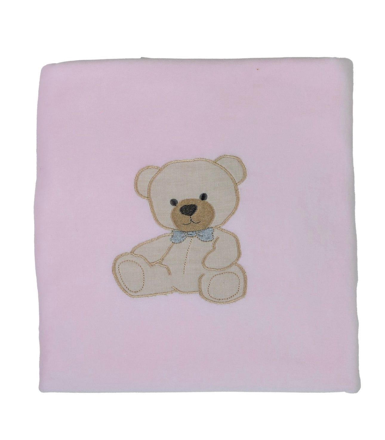 Baby Gi pink velour blanket