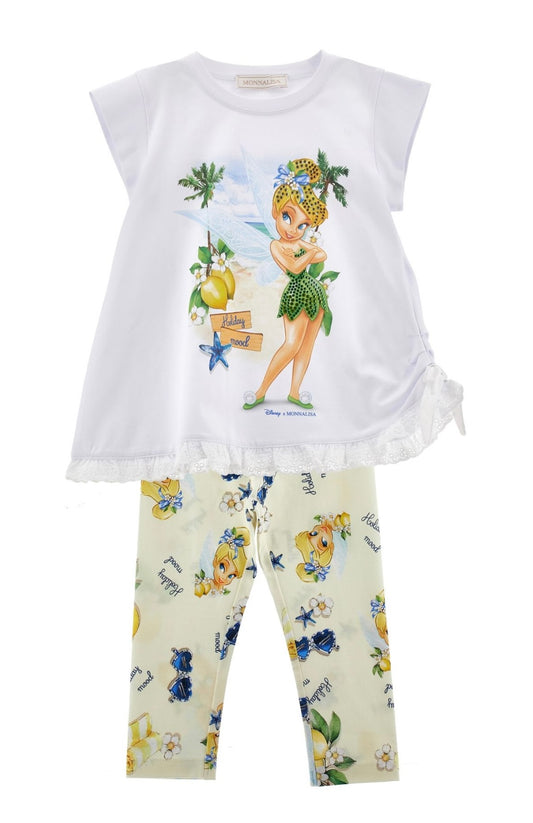PRE ORDER - monnalisa tinkerbell legging set