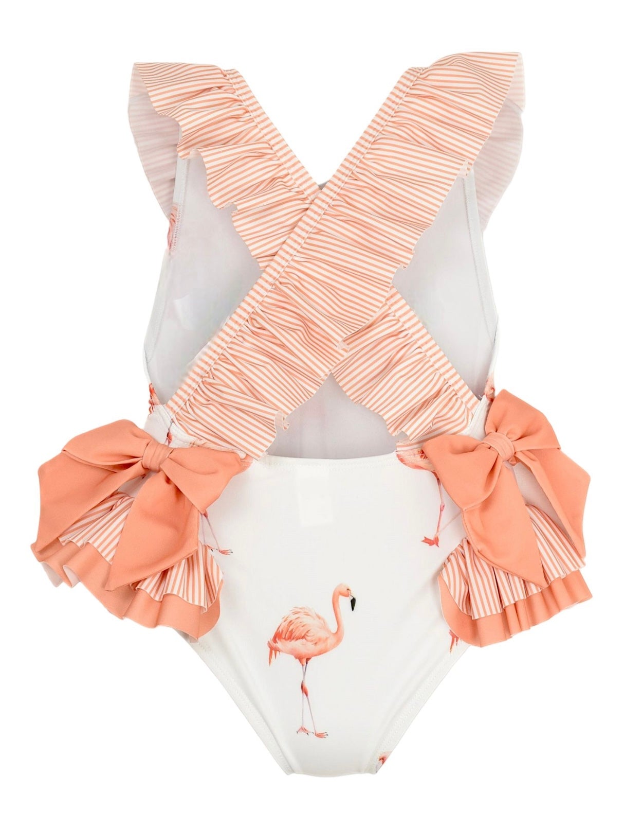 PRE ORDER - meia pata flamingo ‘Barbados’ frilled swimsuit