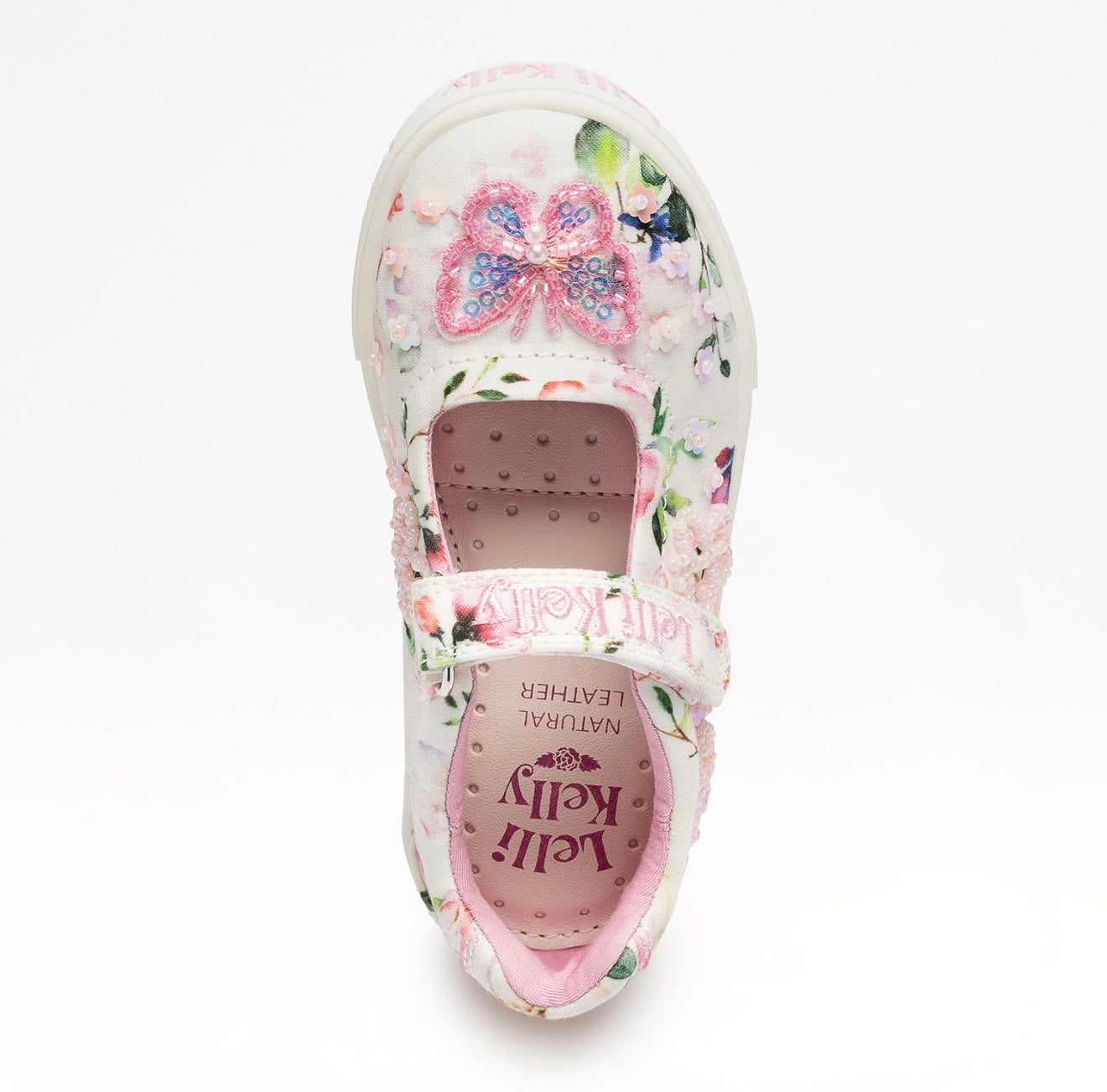 Lelli Kelly floral ‘Serena’ beaded Mary Jane