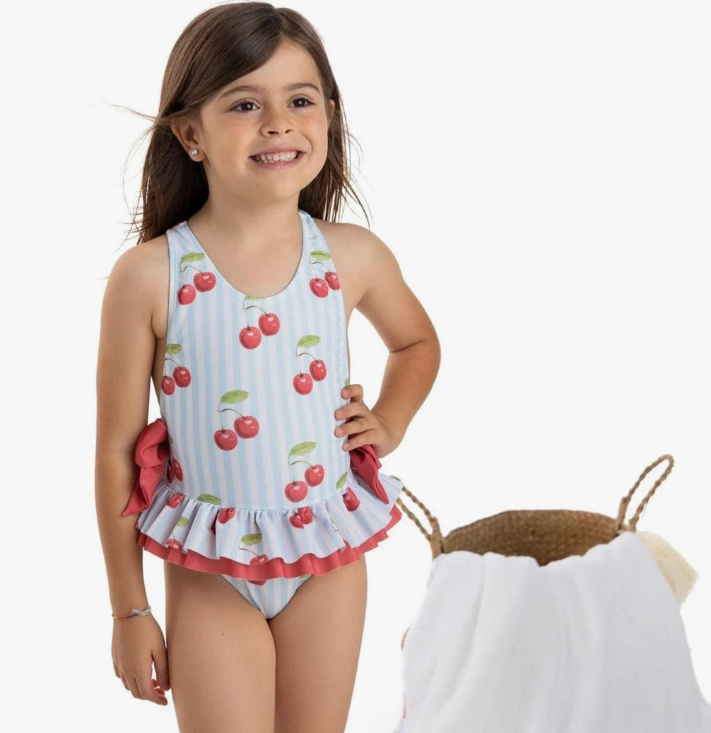 Meia Pata Acapulco cherries swimsuit