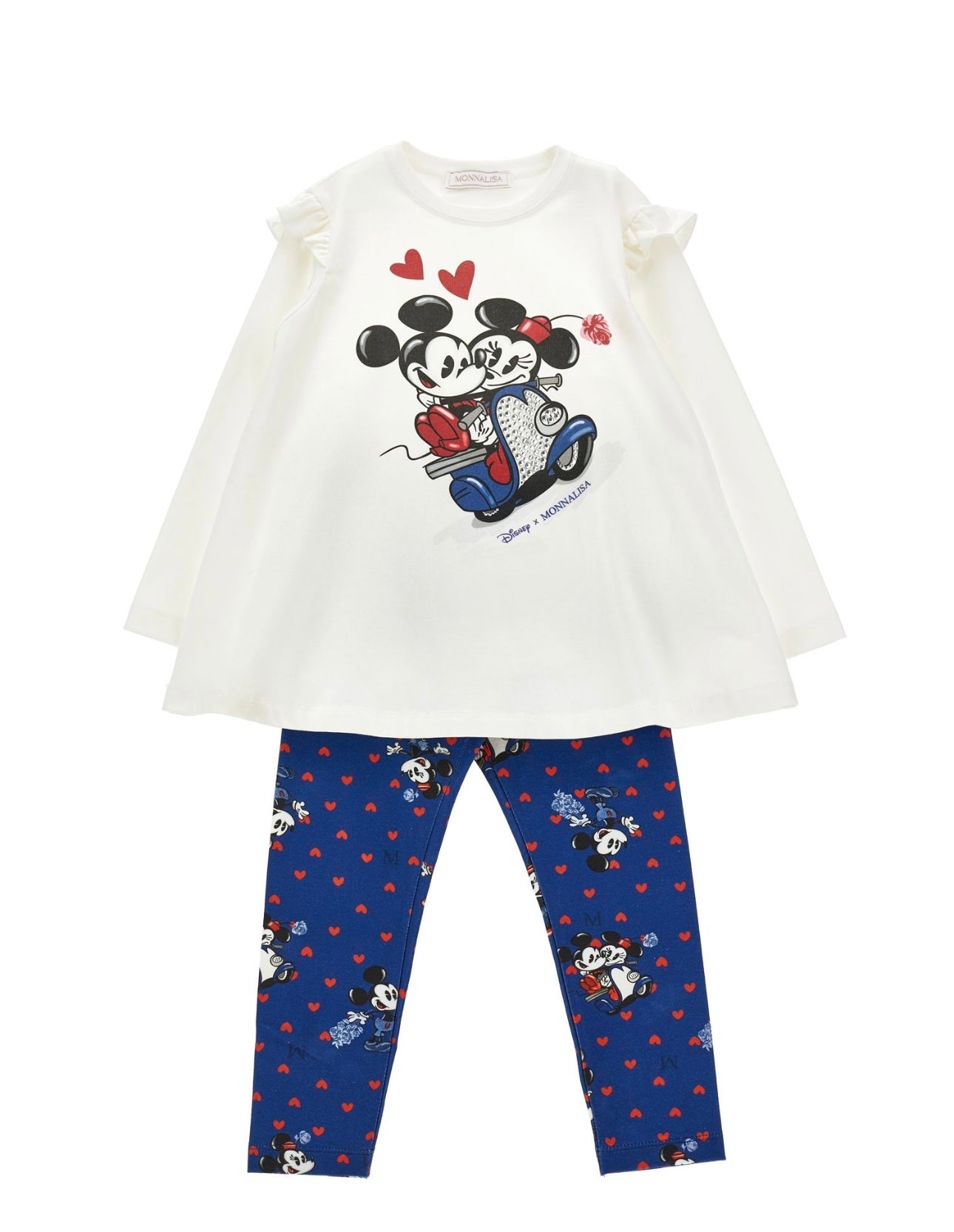 PRE ORDER - Monnalisa Mickey & Minnie legging set