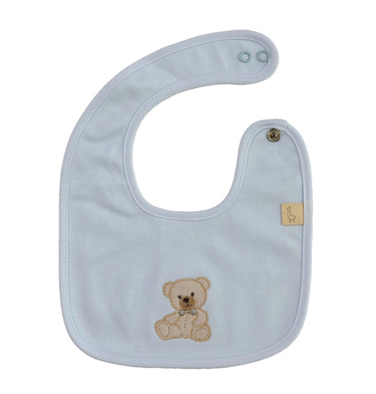 Baby Gi blue teddy bib