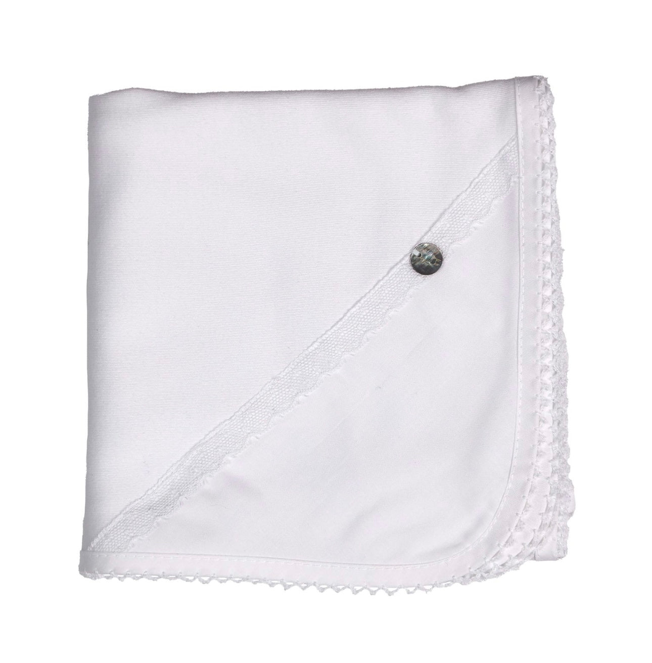 Baby Gi white lace muslin