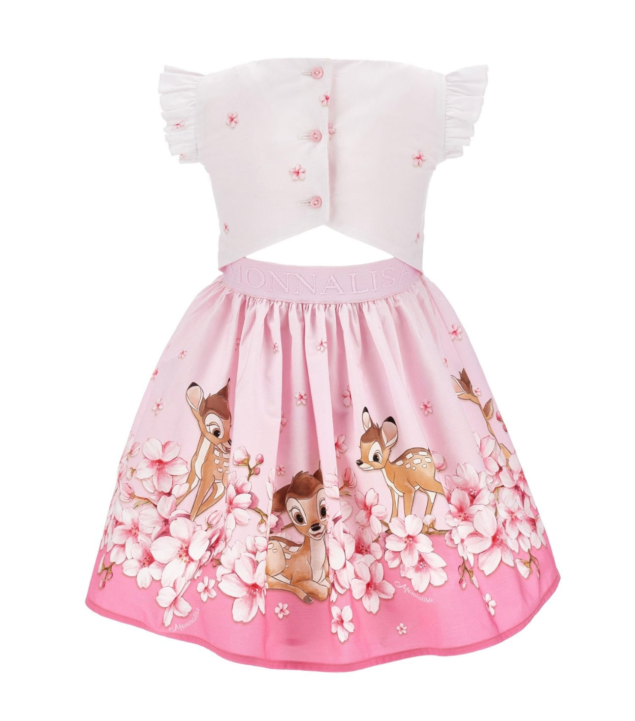 Monnalisa pink Bambi dress