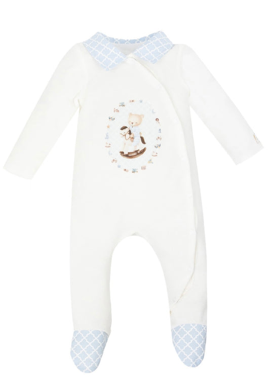 Jamiks baby boys ‘Andretti’ babygrow