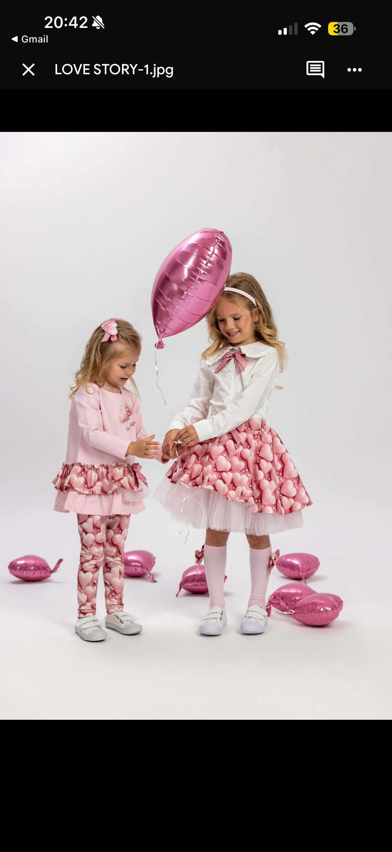PRE ORDER - Daga ‘Love story’ blouse & skirt set