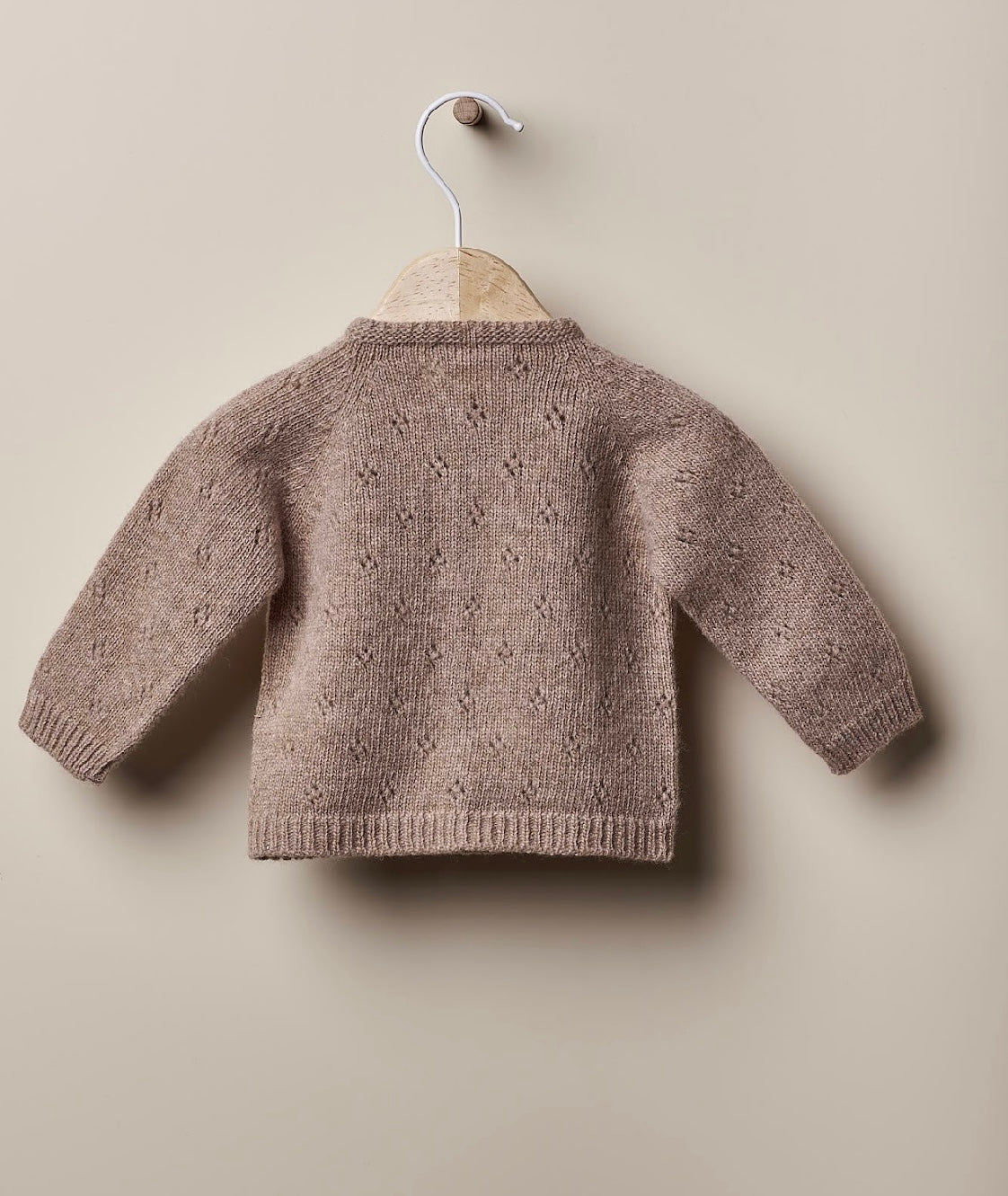 Wedoble camel wool cardigan