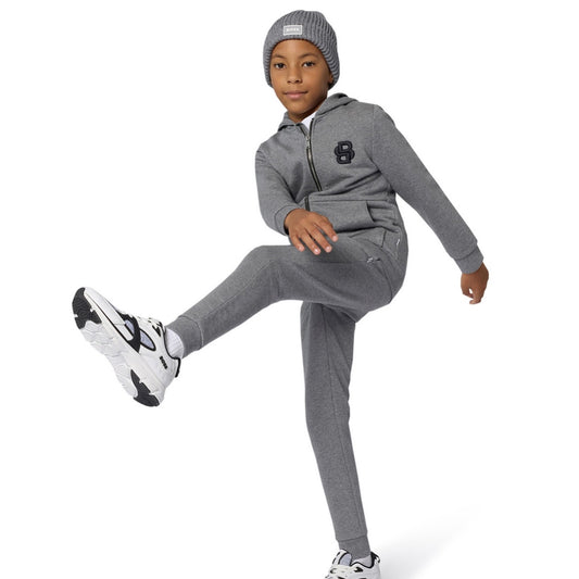 PRE ORDER - Boss grey & black logo tracksuit set