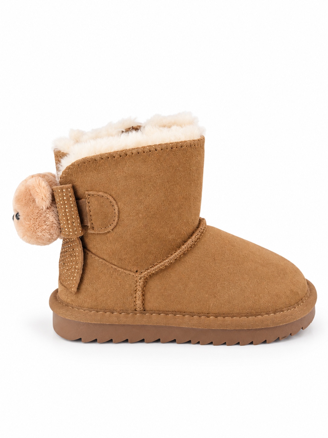 Lelli Kelly tan teddy fur boot boots