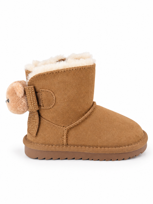 Lelli Kelly tan teddy fur boot boots