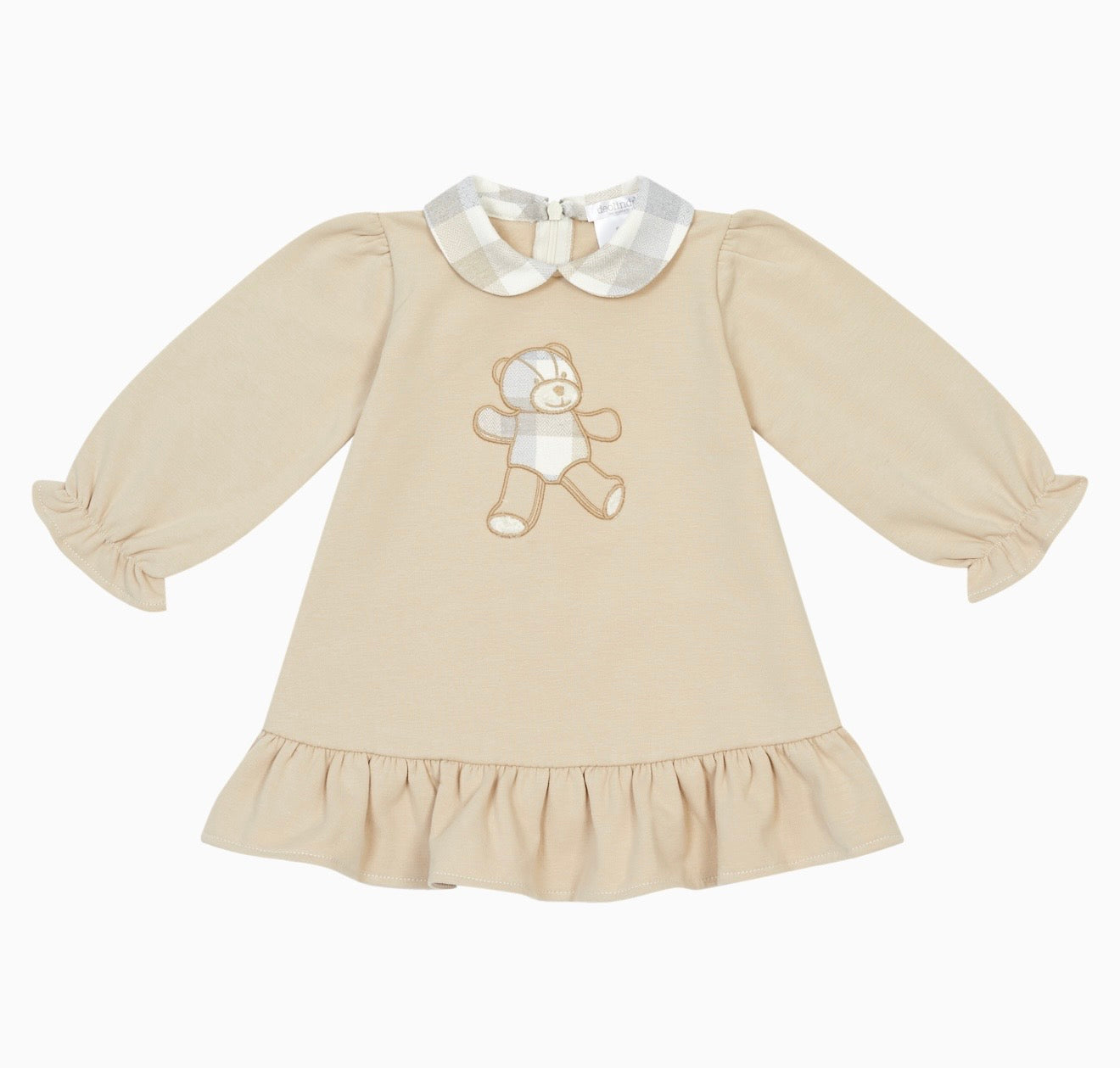 PRE ORDER - Deolinda beige teddy dress