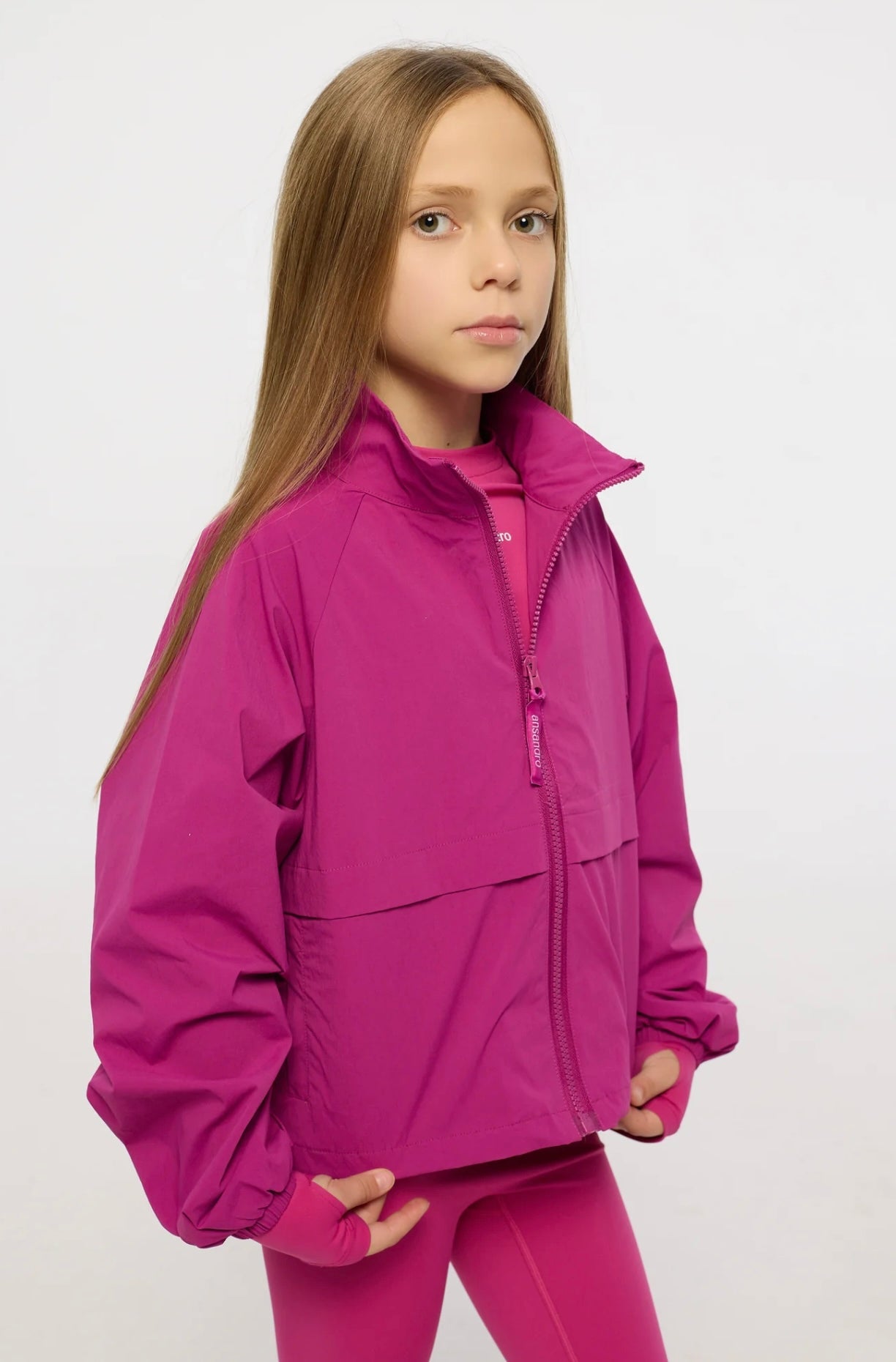 Ansandro winter berry windbreaker