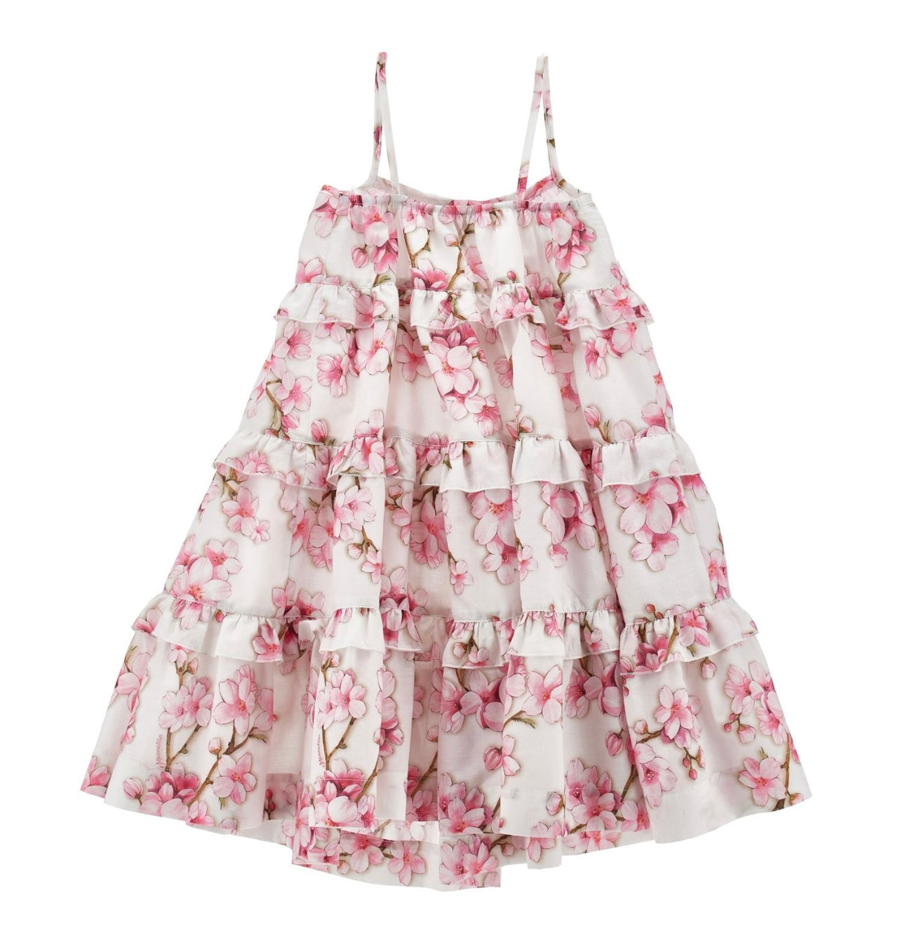 Monnalisa pink blossom sundress