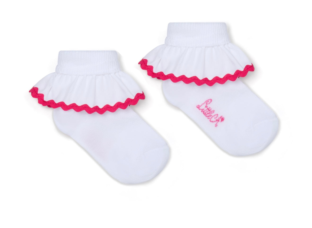 PRE ORDER - Little A ‘Paige’ Ric rac frilled socks