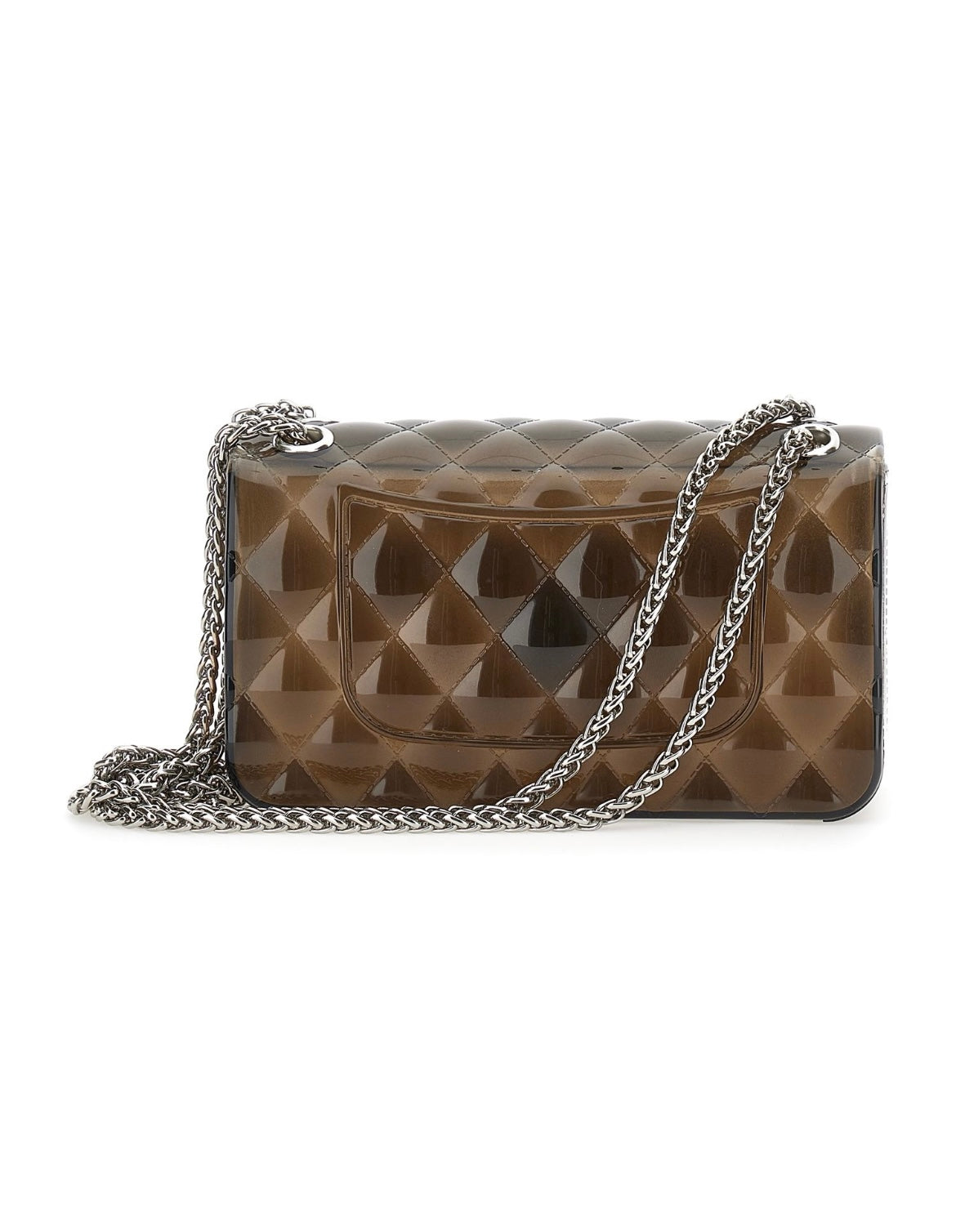 Monnalisa crystal embellished cross body bag - brown