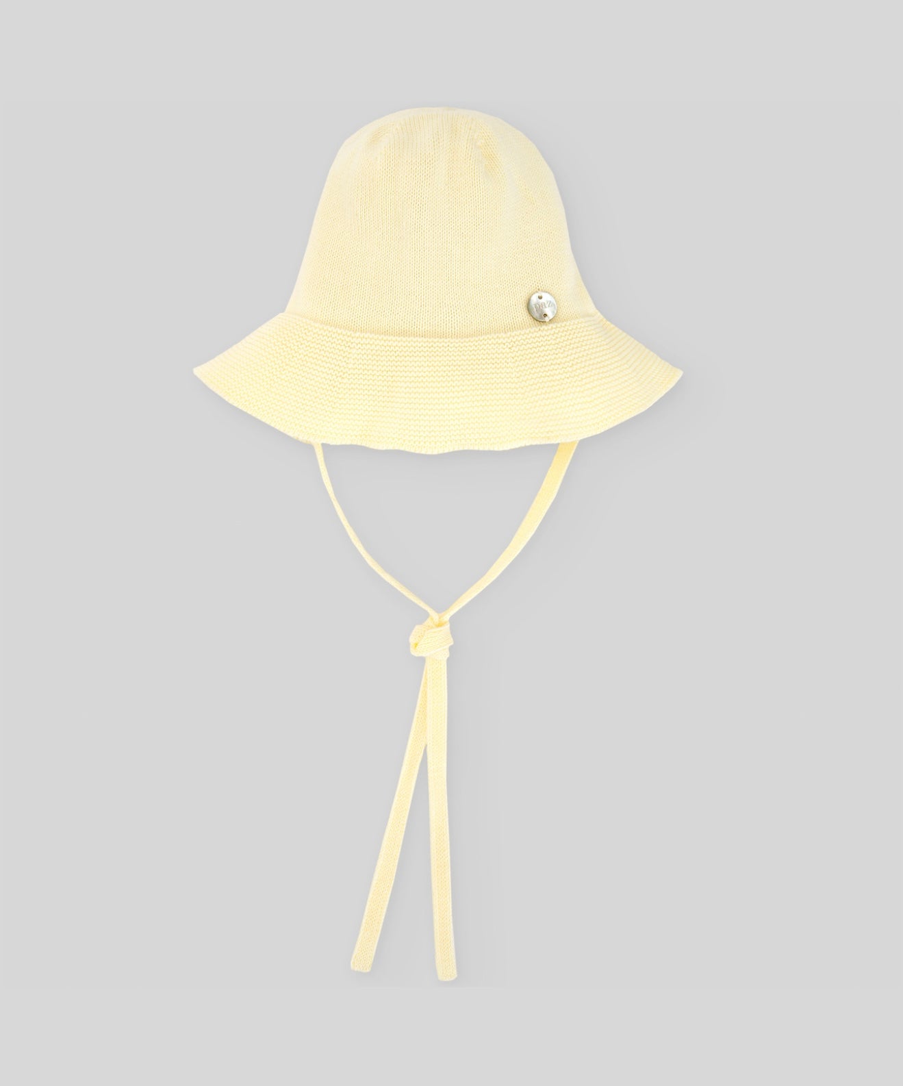 PRE ORDER - Paz yellow knit sunhat