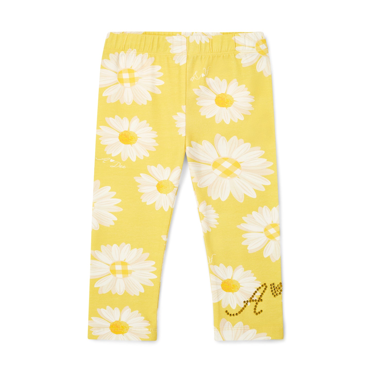 Adee yellow daisy dreamer legging set