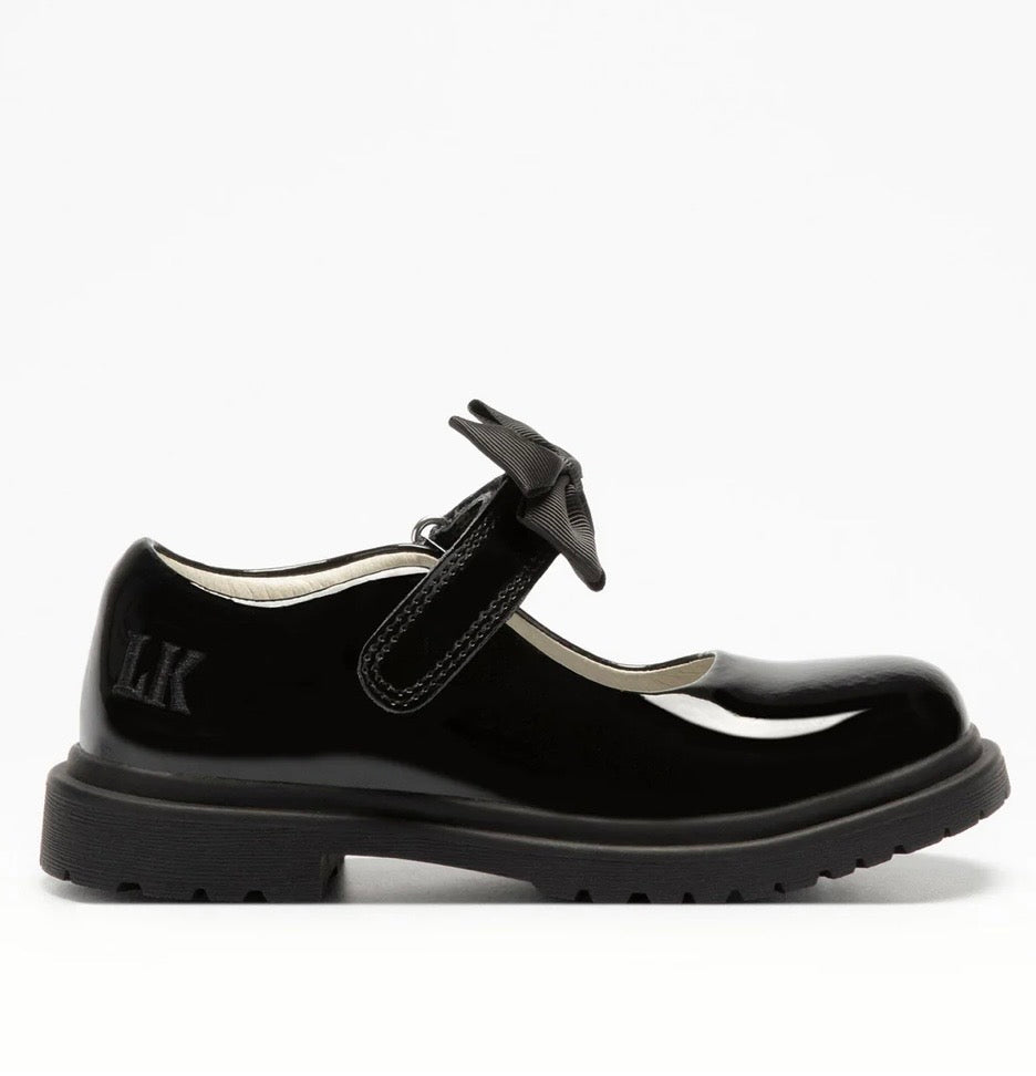 Lelli Kelly black patent ‘Maisie’ school shoes