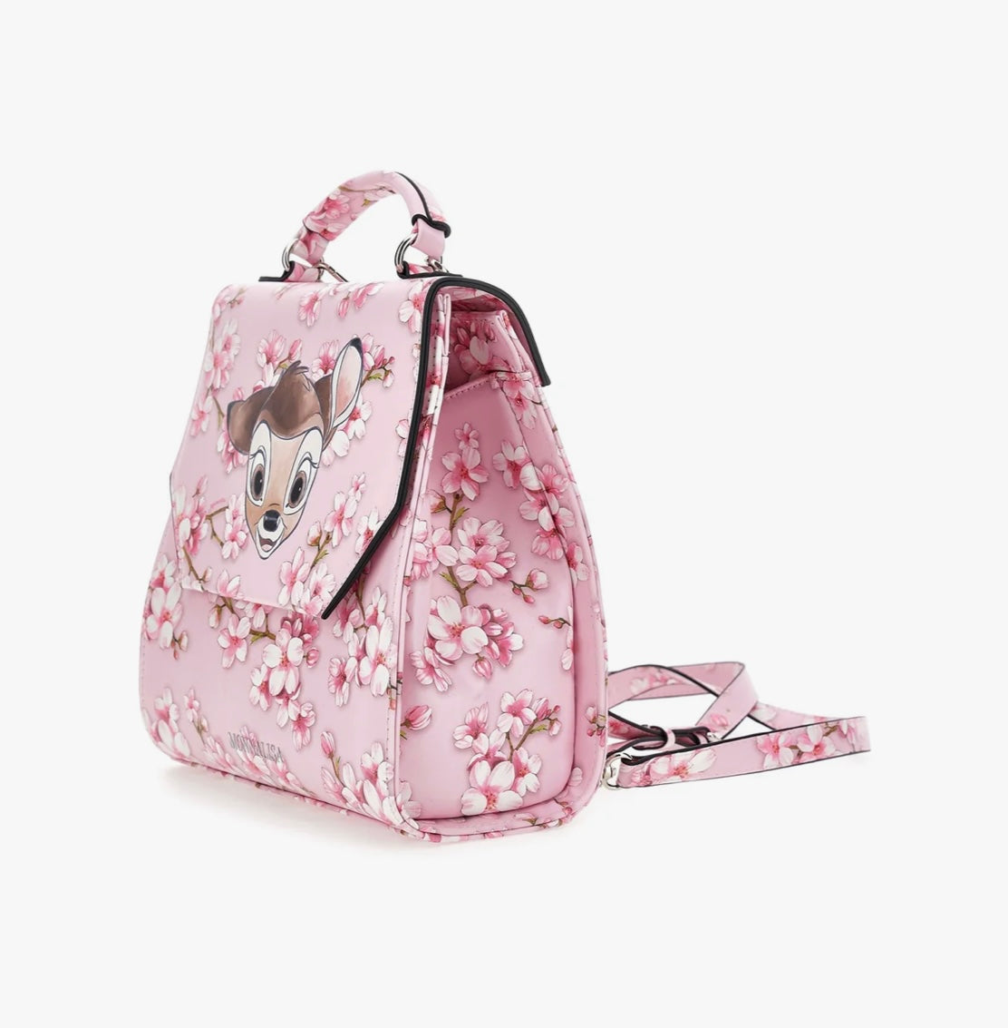 Monnalisa pink blossom Bambi bag