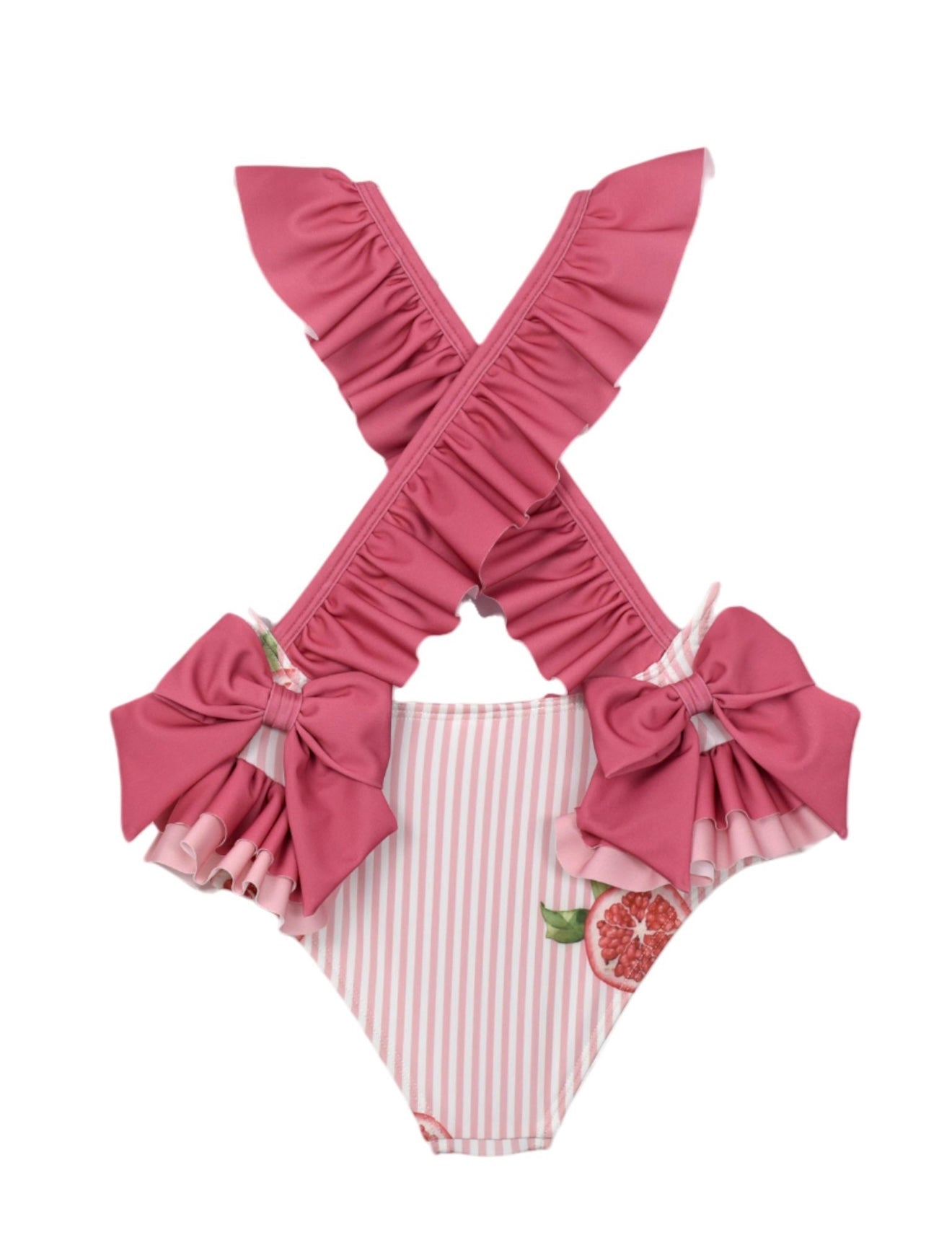 PRE ORDER - meia pata pomegranate  ‘Barbados’ frilled swimsuit