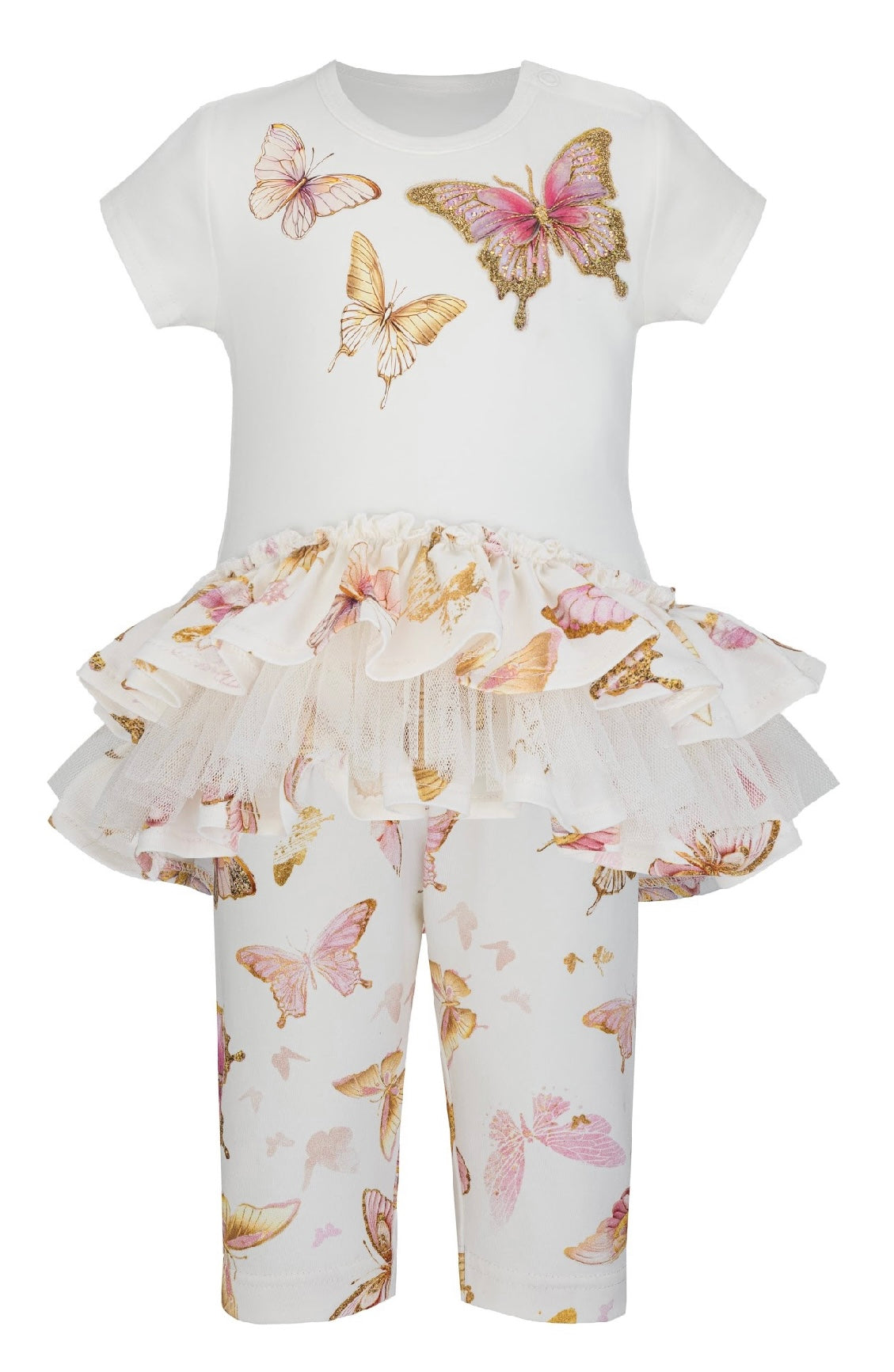 Daga twinkle flight butterfly tulle legging set