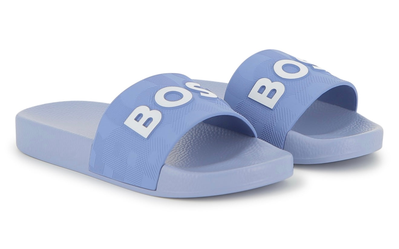Boss Lavender blue logo sliders