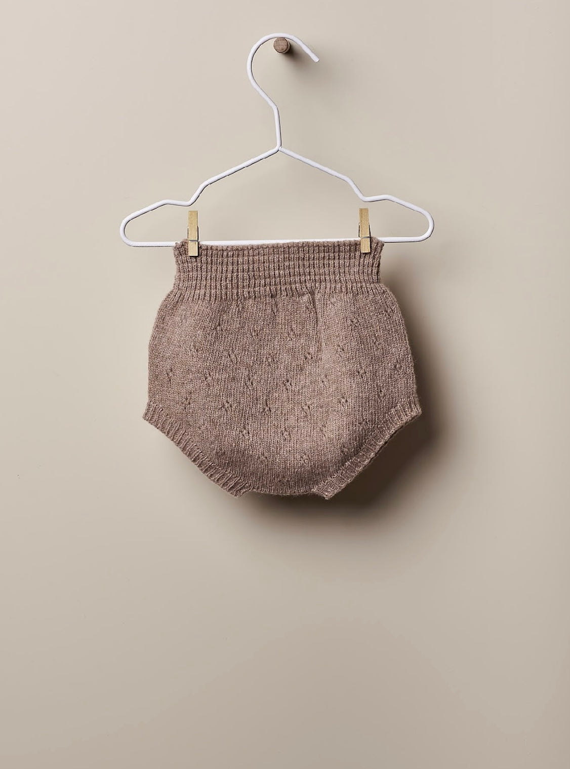 Wedoble camel wool shorts