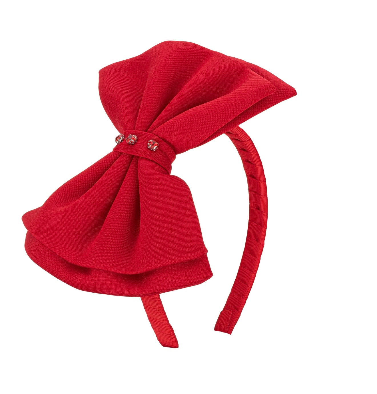 PRE ORDER - Daga ‘mini prima’ red bow headband