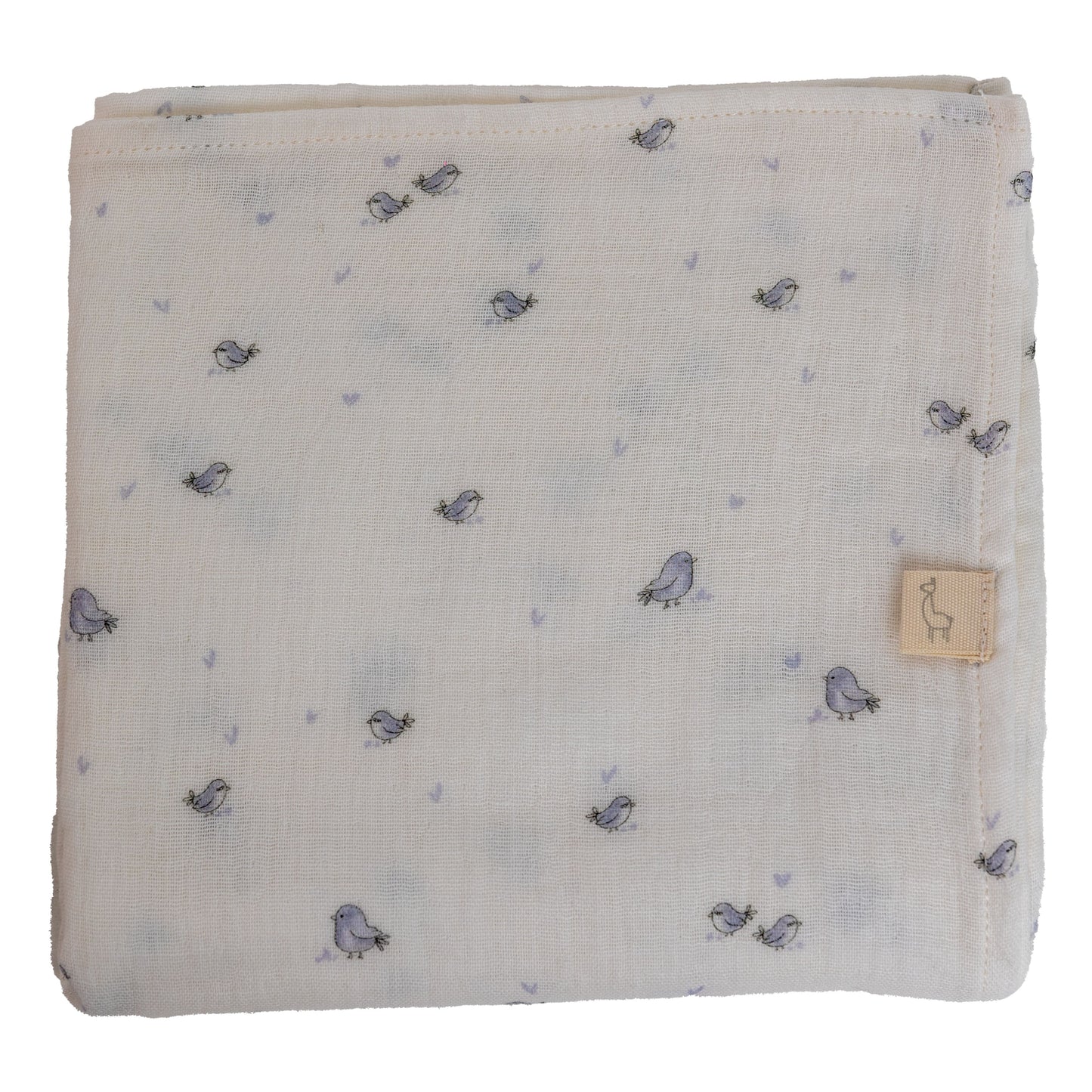 Baby gi ‘birdie’ cotton muslin