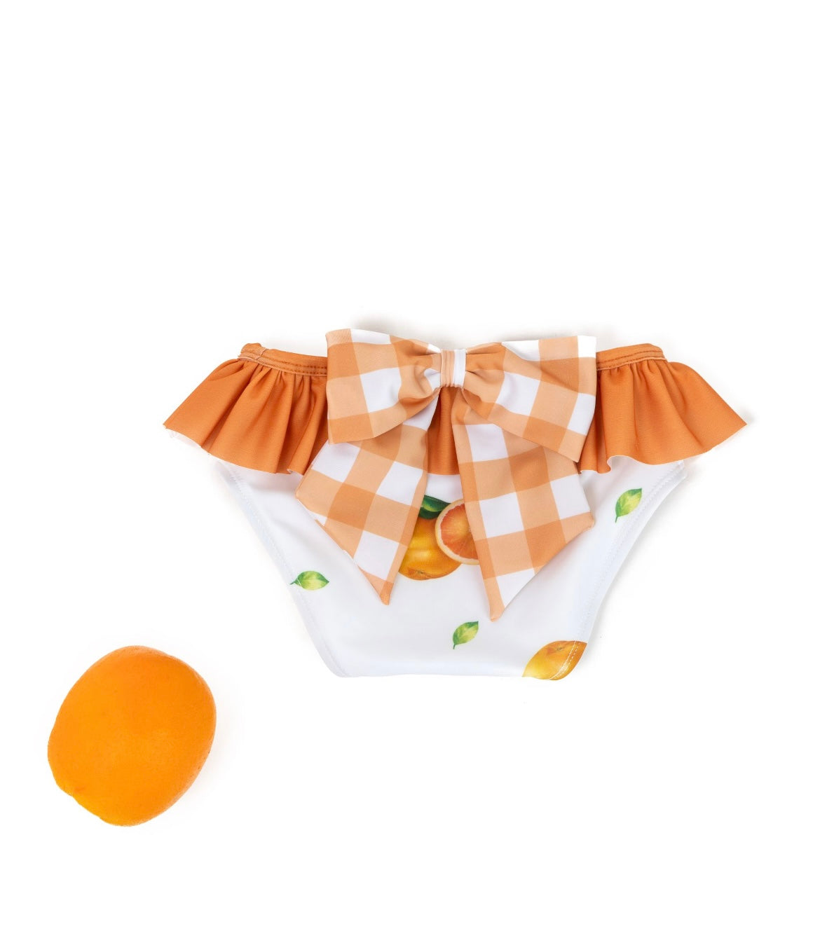 Meia pata orange swim pants