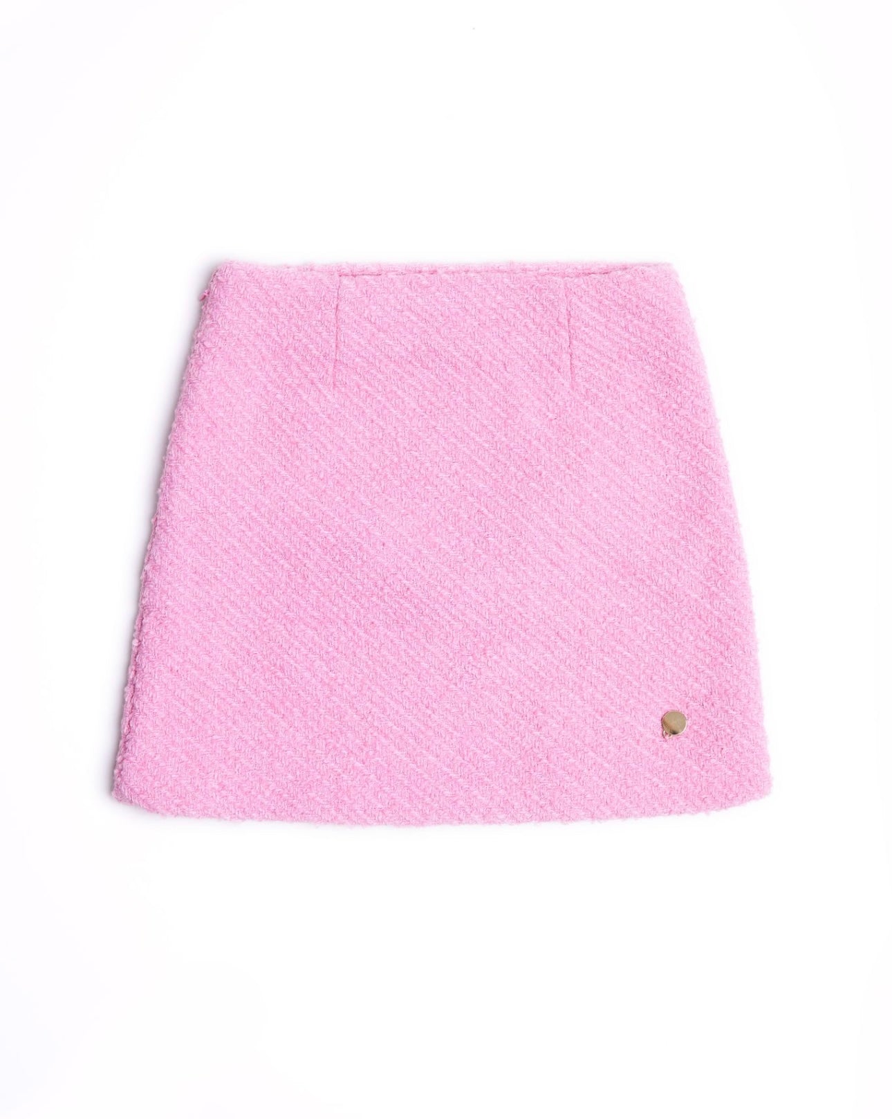 BCBG girls pink tweed jacket & skirt set