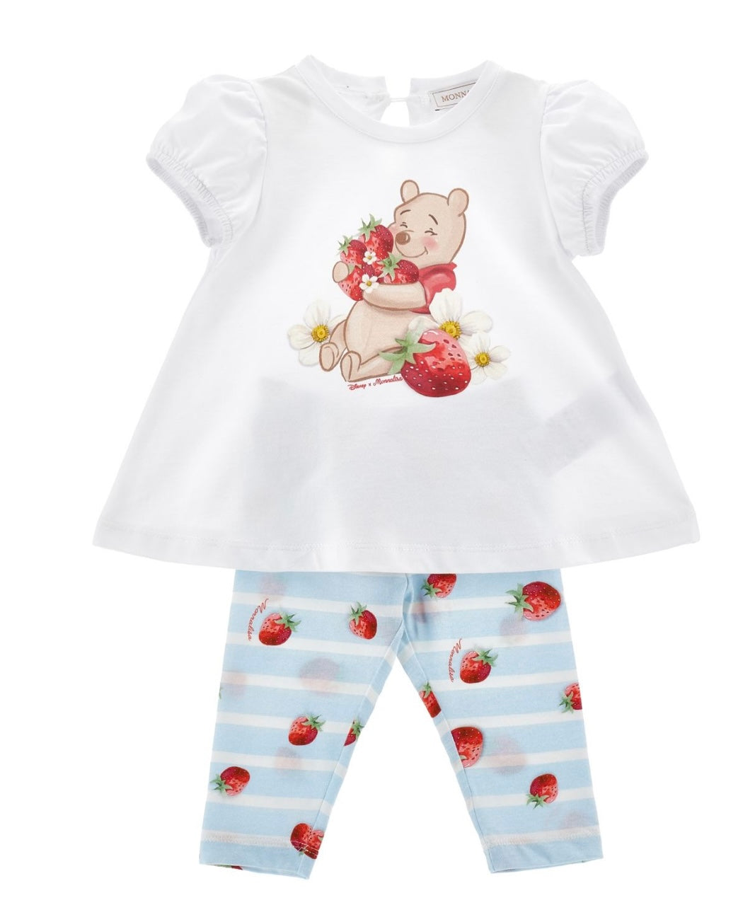 PRE ORDER - monnalisa Winnie the Pooh strawberries legging set