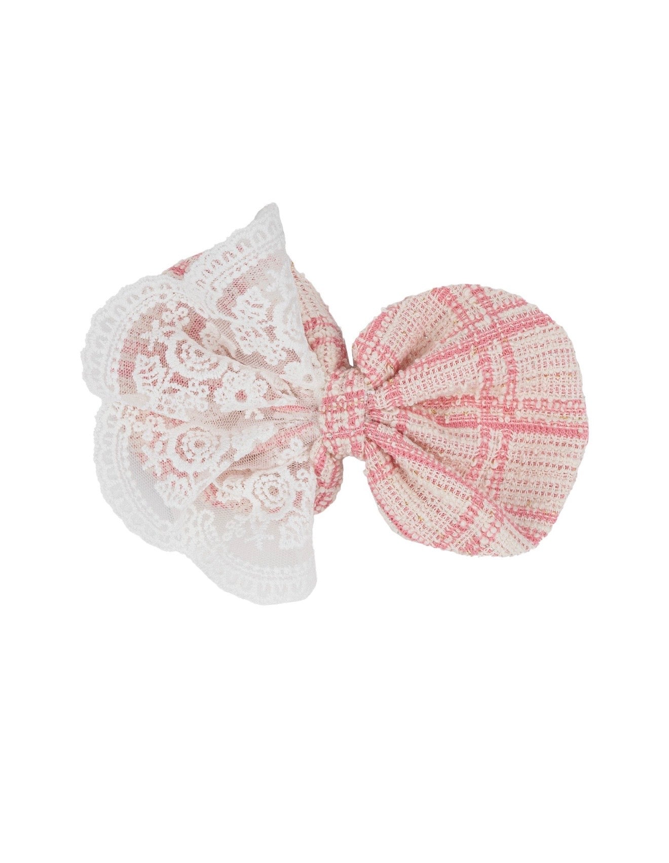 PRE ORDER - Daga lace & grace bow clip