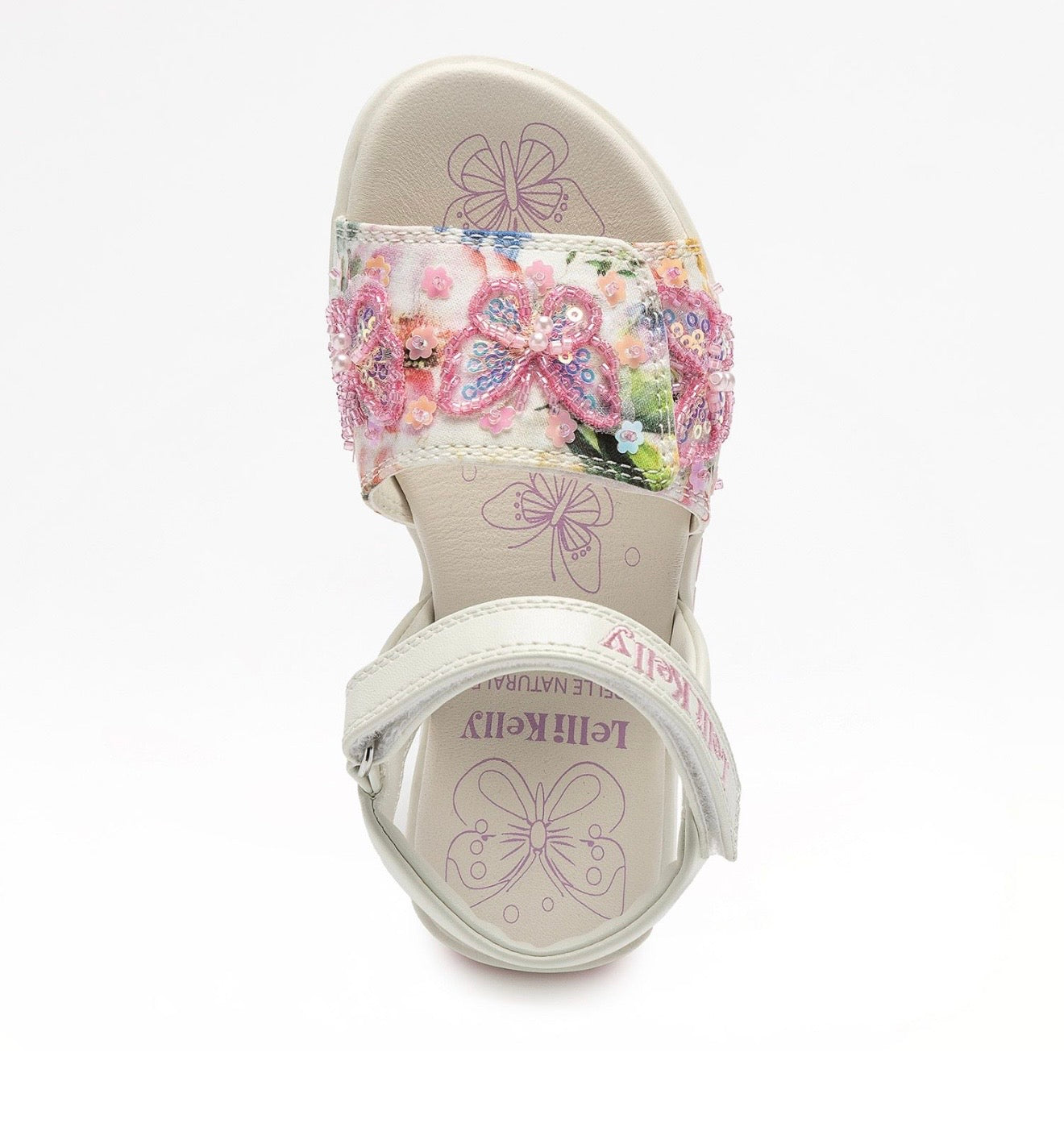 Lelli Kelly floral ‘Serena’ beaded sandal