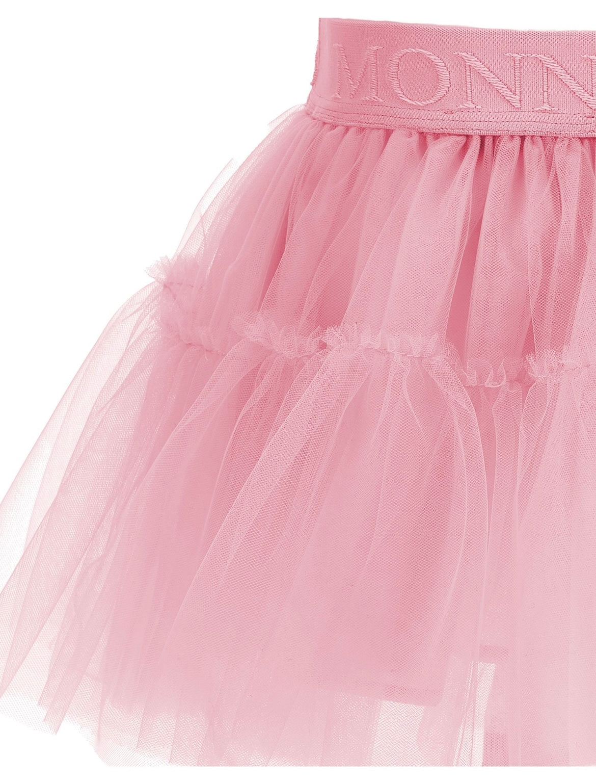 monnalisa pink tulle skirt