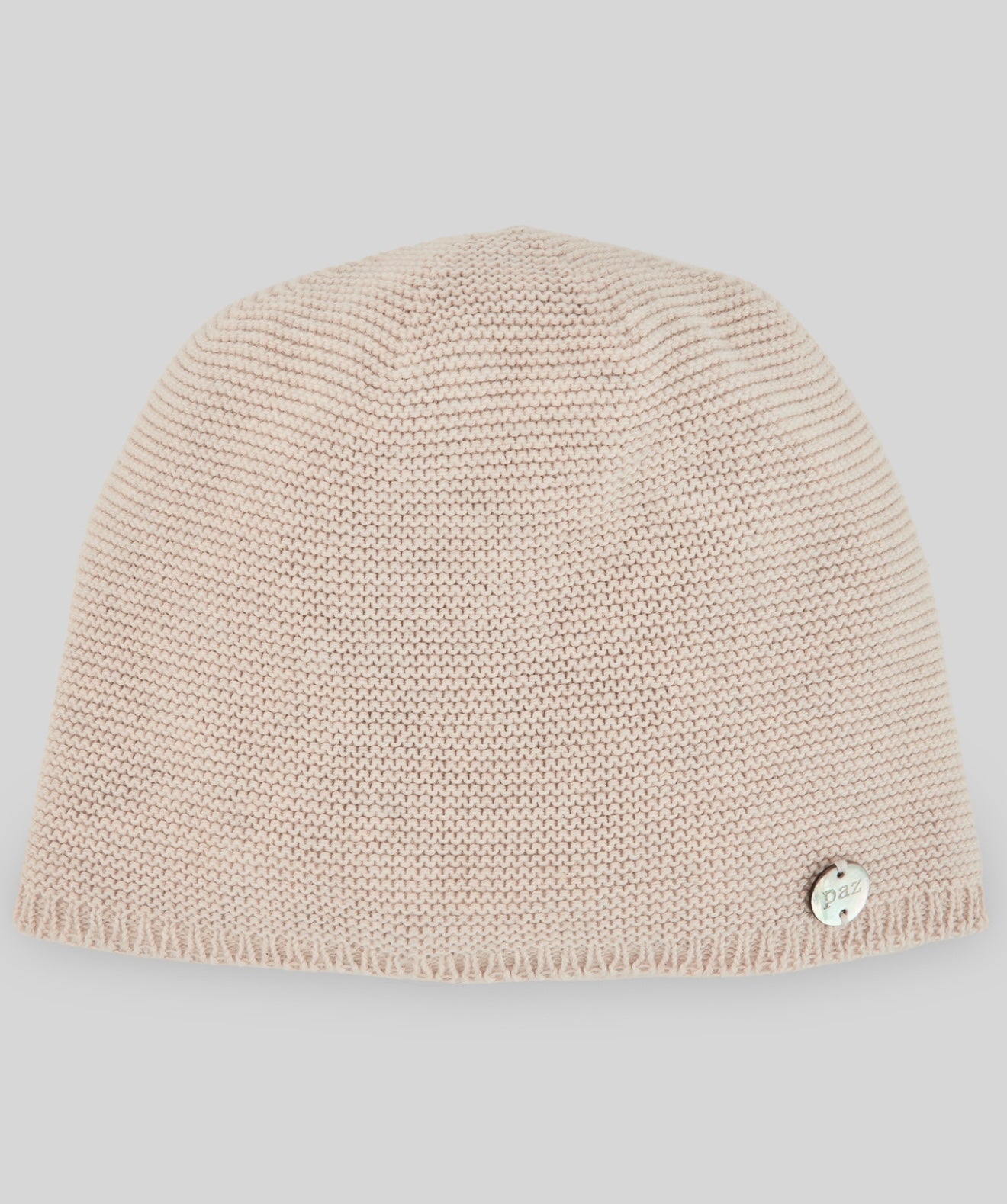 PRE ORDER - Paz beige knit hat