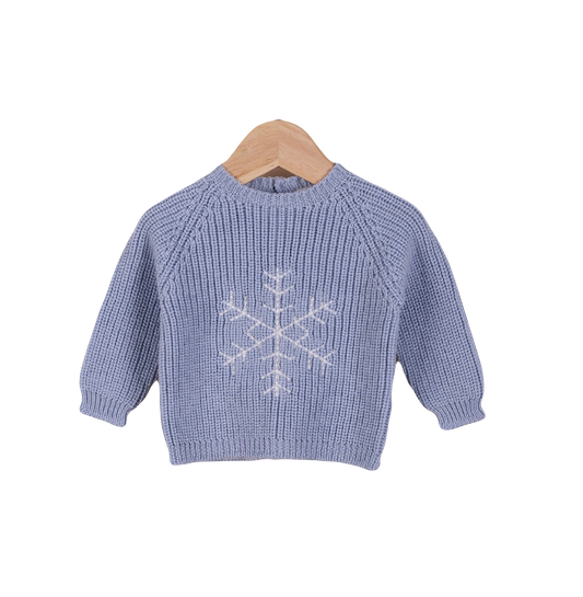 Wedoble blue snowflake Jumper