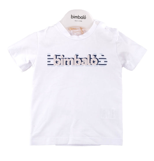 PRE ORDER - Bimbalo white logo t-shirt