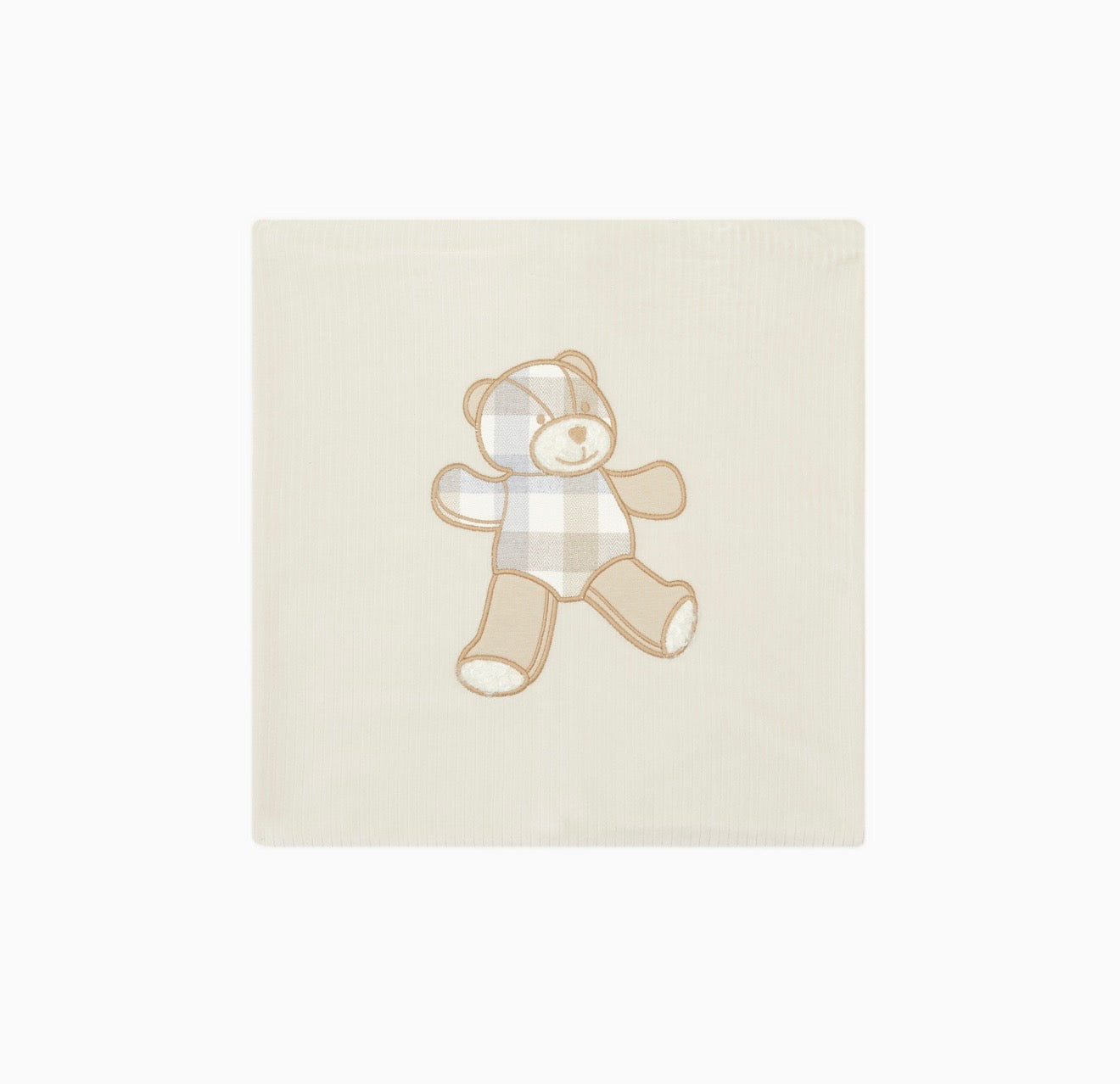PRE ORDER - Deolinda beige Teddy velour blanket