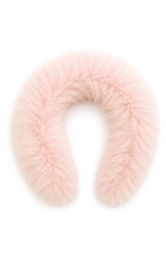 Bimbalo pink fur headband
