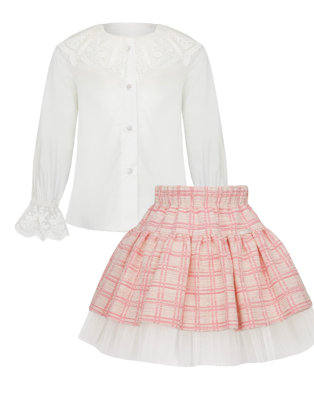 PRE ORDER - Daga ‘Lace & Grace’ blouse skirt set